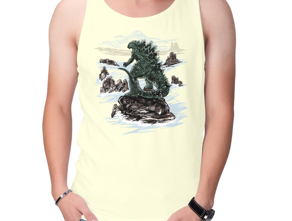 Kaiju Above The Sea Of Fog