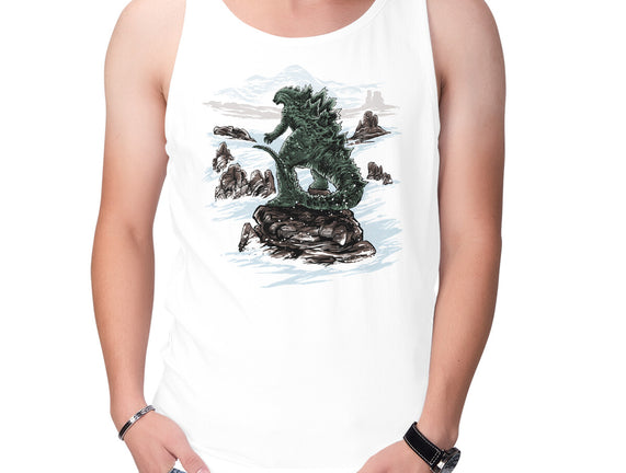 Kaiju Above The Sea Of Fog