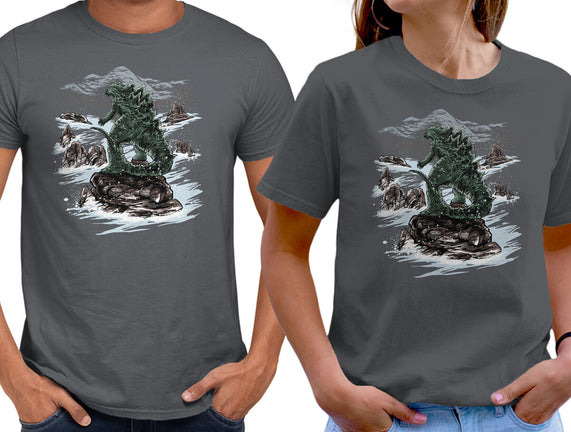 Kaiju Above The Sea Of Fog