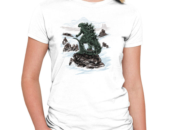 Kaiju Above The Sea Of Fog