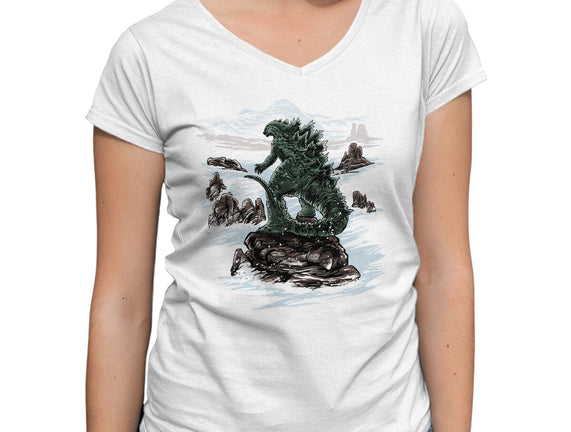Kaiju Above The Sea Of Fog