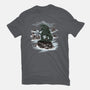 Kaiju Above The Sea Of Fog-Mens-Heavyweight-Tee-zascanauta