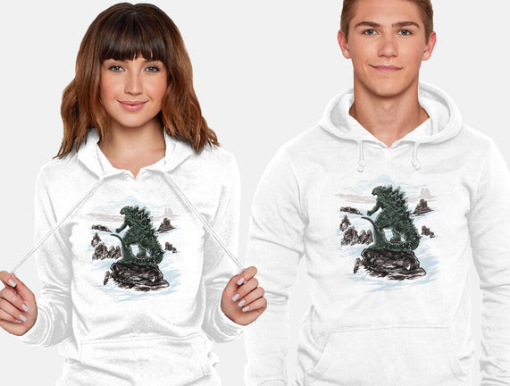 Kaiju Above The Sea Of Fog