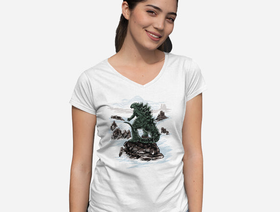 Kaiju Above The Sea Of Fog