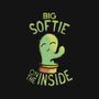 Softie On The Inside-None-Polyester-Shower Curtain-Jared Hart