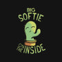 Softie On The Inside-Womens-Off Shoulder-Sweatshirt-Jared Hart