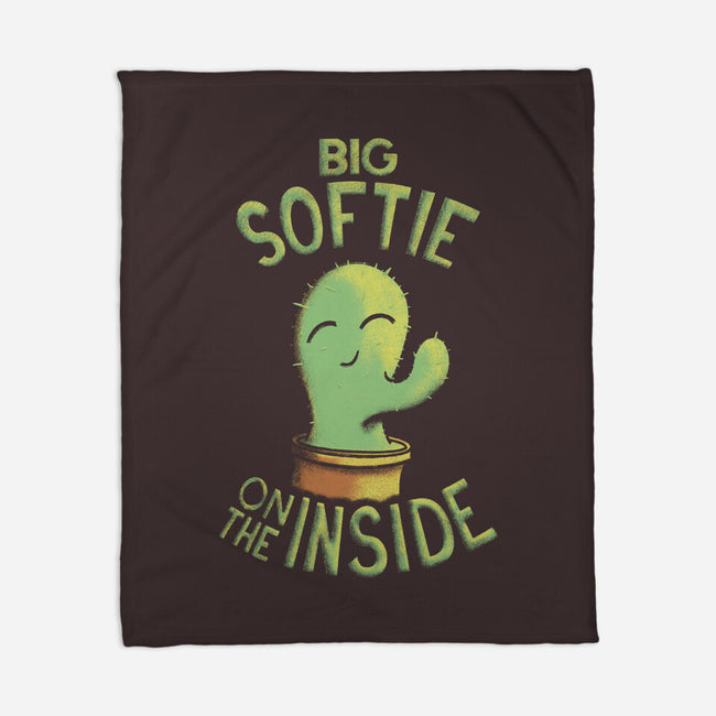 Softie On The Inside-None-Fleece-Blanket-Jared Hart