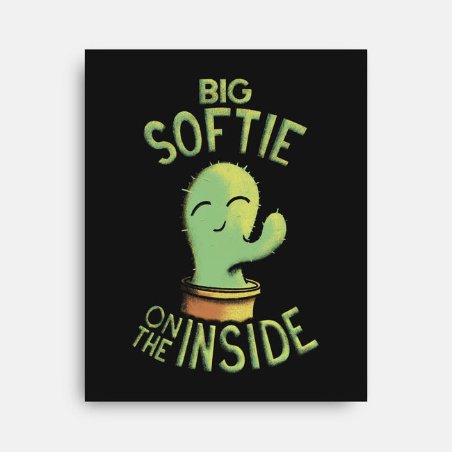 Softie On The Inside-None-Stretched-Canvas-Jared Hart