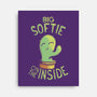 Softie On The Inside-None-Stretched-Canvas-Jared Hart