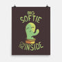 Softie On The Inside-None-Matte-Poster-Jared Hart