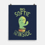 Softie On The Inside-None-Matte-Poster-Jared Hart