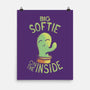 Softie On The Inside-None-Matte-Poster-Jared Hart