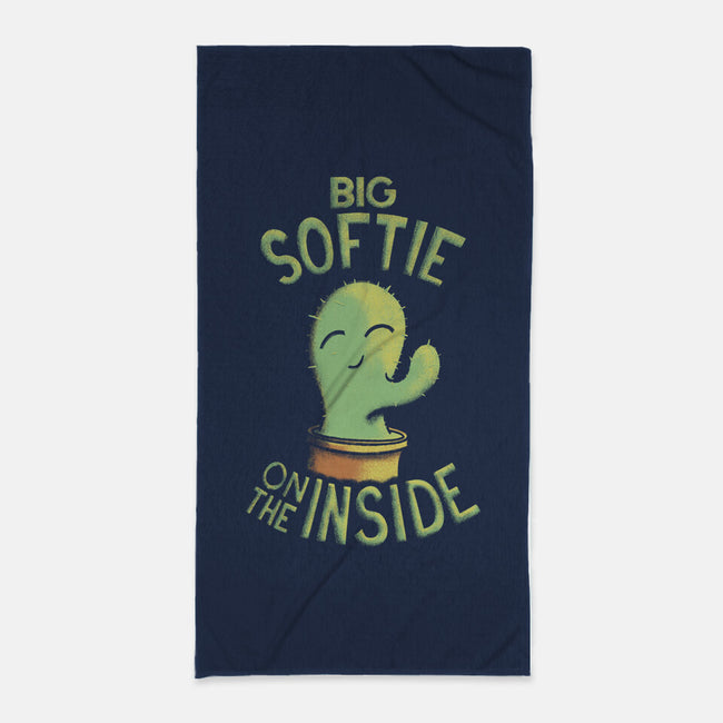 Softie On The Inside-None-Beach-Towel-Jared Hart