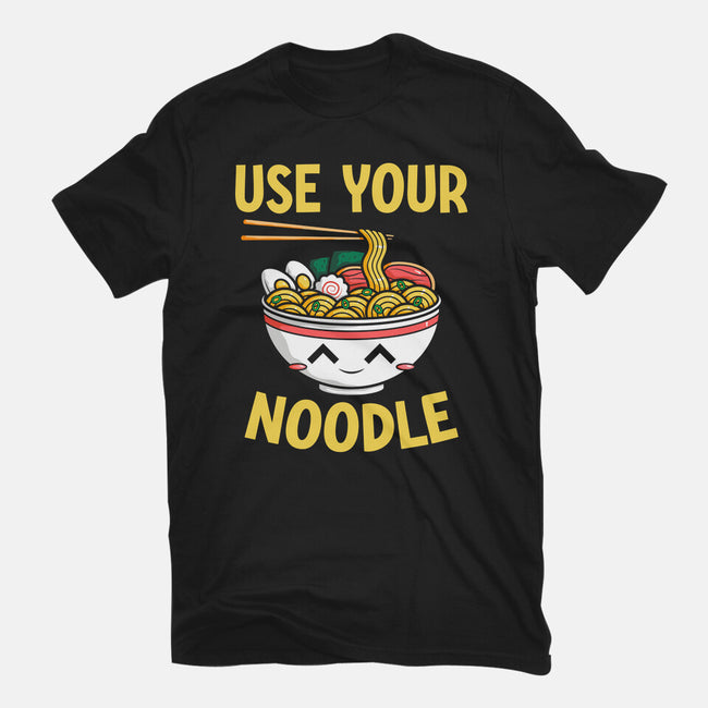 Always Use Your Noodle-Womens-Fitted-Tee-krisren28