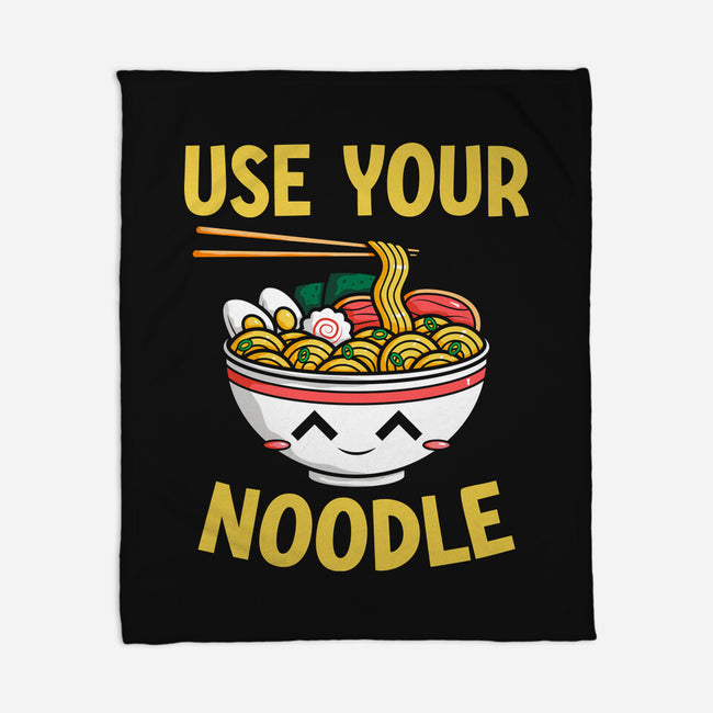 Always Use Your Noodle-None-Fleece-Blanket-krisren28