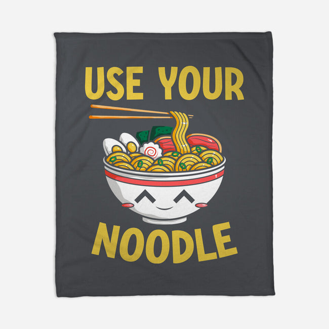 Always Use Your Noodle-None-Fleece-Blanket-krisren28