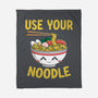 Always Use Your Noodle-None-Fleece-Blanket-krisren28