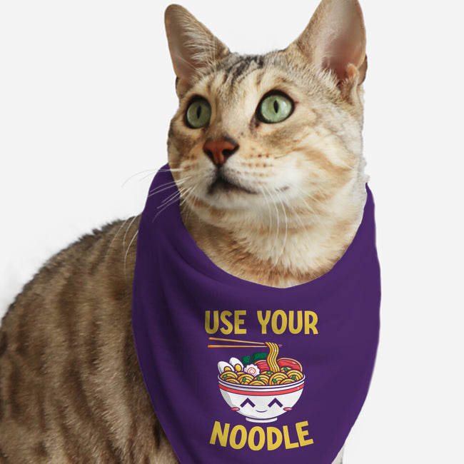 Always Use Your Noodle-Cat-Bandana-Pet Collar-krisren28