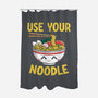 Always Use Your Noodle-None-Polyester-Shower Curtain-krisren28
