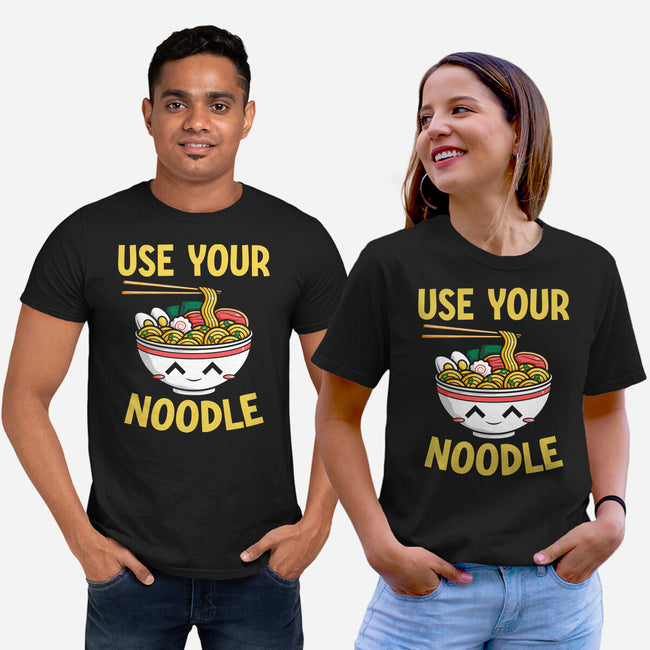 Always Use Your Noodle-Unisex-Basic-Tee-krisren28