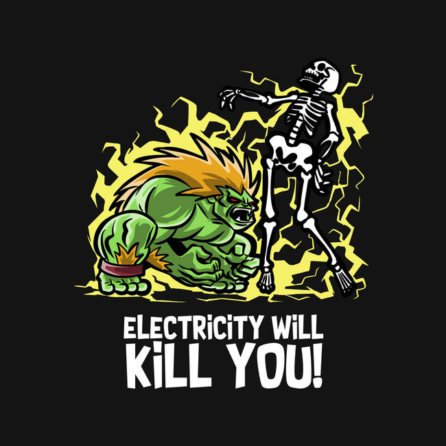 Electricity Will Kill You-Cat-Basic-Pet Tank-zascanauta