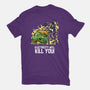 Electricity Will Kill You-Womens-Fitted-Tee-zascanauta