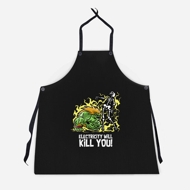 Electricity Will Kill You-Unisex-Kitchen-Apron-zascanauta