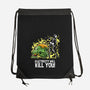 Electricity Will Kill You-None-Drawstring-Bag-zascanauta