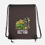 Electricity Will Kill You-None-Drawstring-Bag-zascanauta