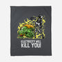 Electricity Will Kill You-None-Fleece-Blanket-zascanauta