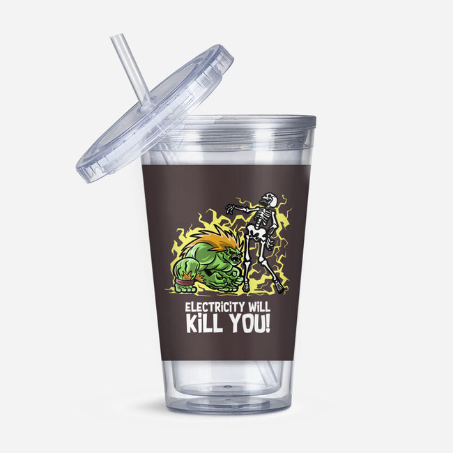 Electricity Will Kill You-None-Acrylic Tumbler-Drinkware-zascanauta