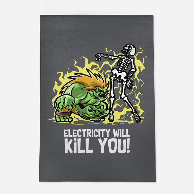 Electricity Will Kill You-None-Outdoor-Rug-zascanauta