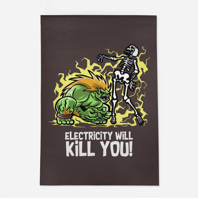 Electricity Will Kill You-None-Outdoor-Rug-zascanauta