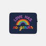 Love Has No Gender-None-Zippered-Laptop Sleeve-tobefonseca