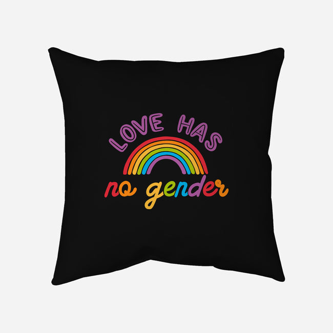 Love Has No Gender-None-Removable Cover-Throw Pillow-tobefonseca