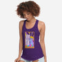 Cat The Couch Killer-Womens-Racerback-Tank-tobefonseca