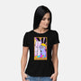 Cat The Couch Killer-Womens-Basic-Tee-tobefonseca