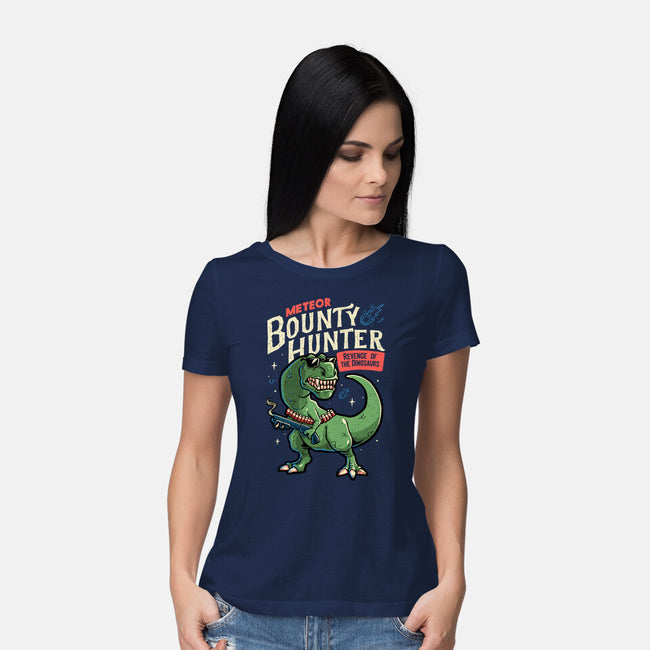 Meteor Bounty Hunter-Womens-Basic-Tee-tobefonseca