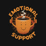 Emotional Support Coffee-Unisex-Crew Neck-Sweatshirt-tobefonseca