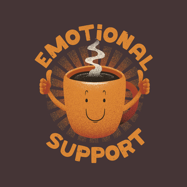 Emotional Support Coffee-None-Fleece-Blanket-tobefonseca