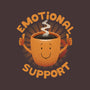 Emotional Support Coffee-Womens-Basic-Tee-tobefonseca