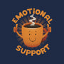 Emotional Support Coffee-None-Removable Cover w Insert-Throw Pillow-tobefonseca