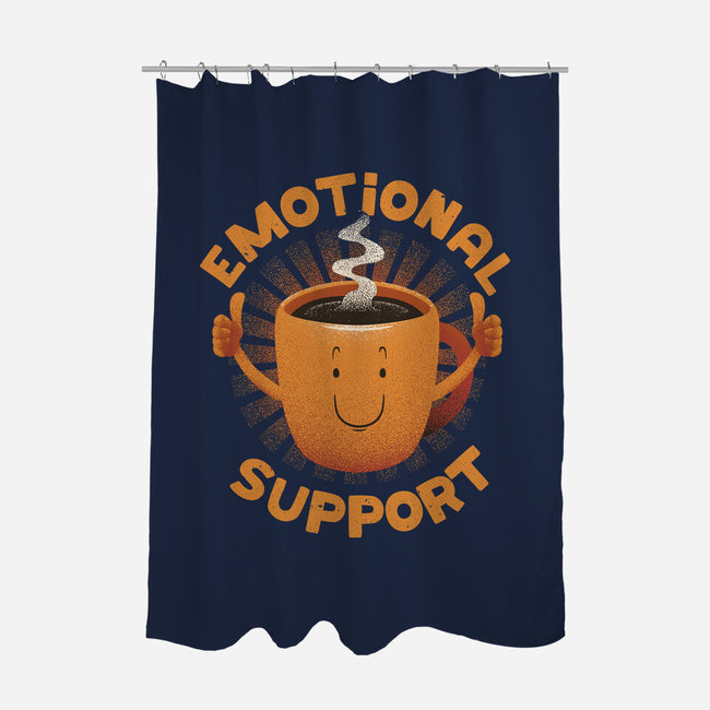 Emotional Support Coffee-None-Polyester-Shower Curtain-tobefonseca