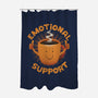 Emotional Support Coffee-None-Polyester-Shower Curtain-tobefonseca