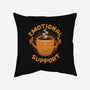 Emotional Support Coffee-None-Removable Cover w Insert-Throw Pillow-tobefonseca