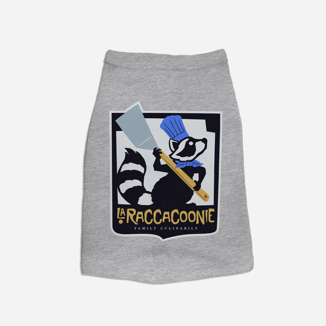 La Raccacoonie-Cat-Basic-Pet Tank-yellovvjumpsuit