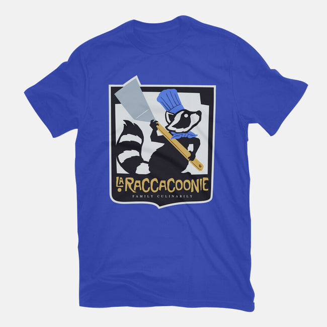 La Raccacoonie-Mens-Heavyweight-Tee-yellovvjumpsuit
