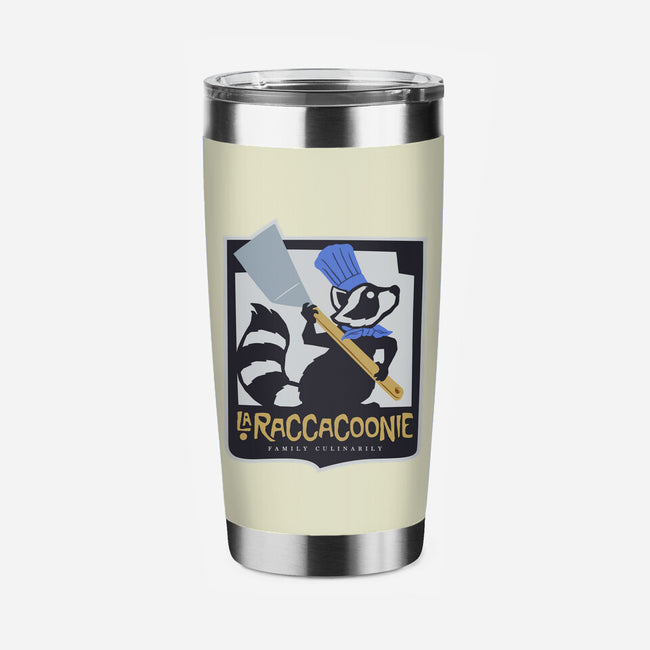 La Raccacoonie-None-Stainless Steel Tumbler-Drinkware-yellovvjumpsuit