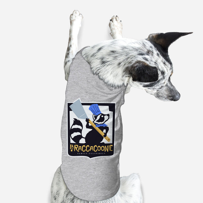 La Raccacoonie-Dog-Basic-Pet Tank-yellovvjumpsuit