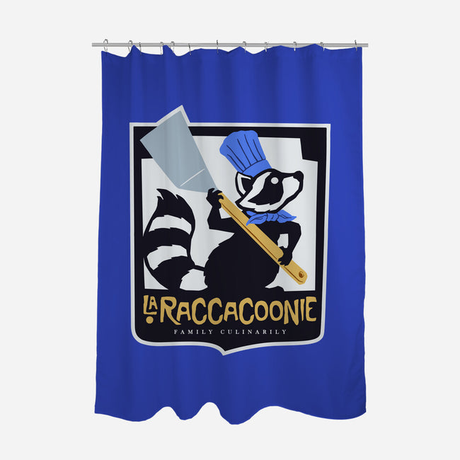 La Raccacoonie-None-Polyester-Shower Curtain-yellovvjumpsuit